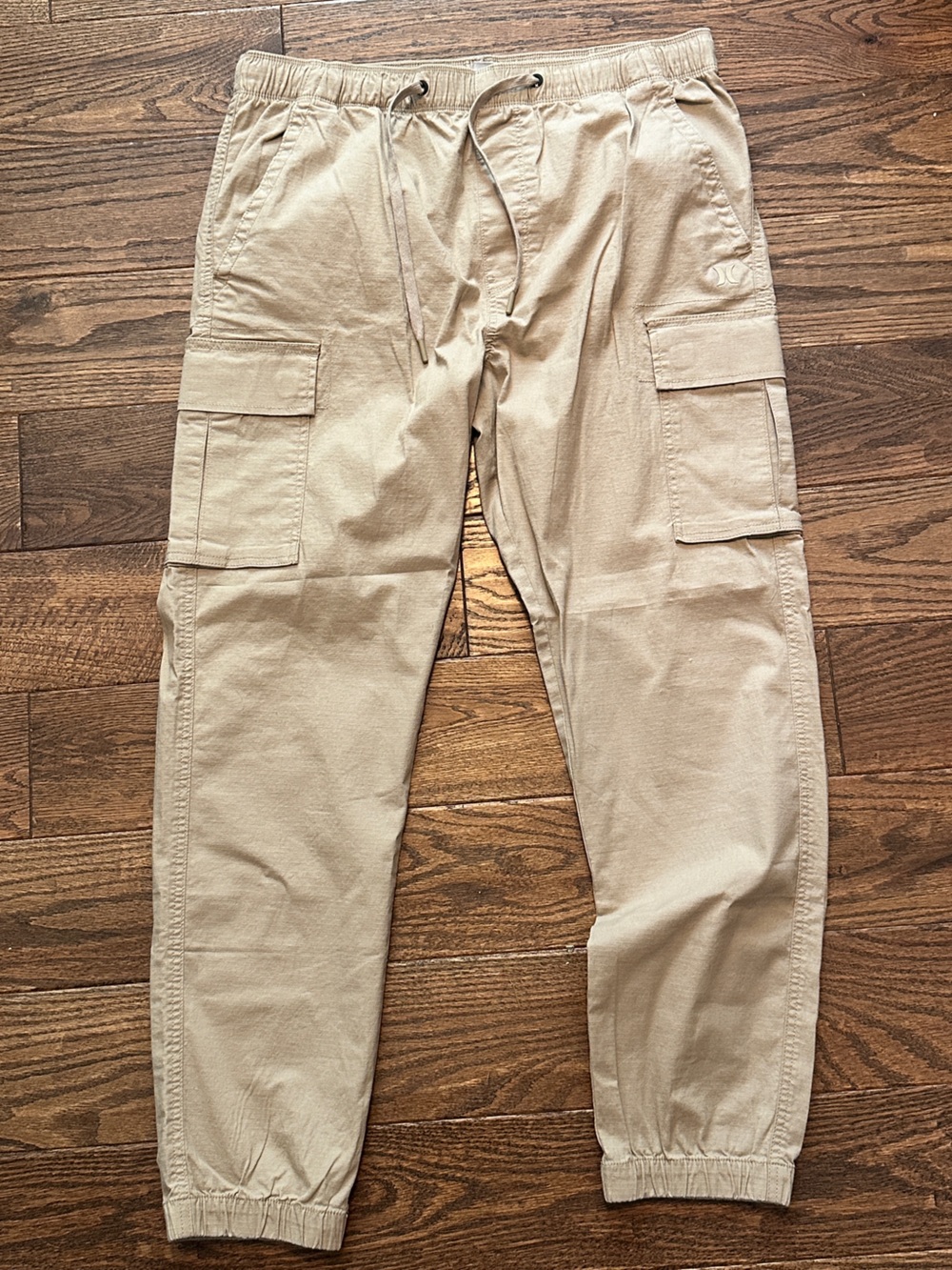 Hurley Men's Tan Cargo Joggers